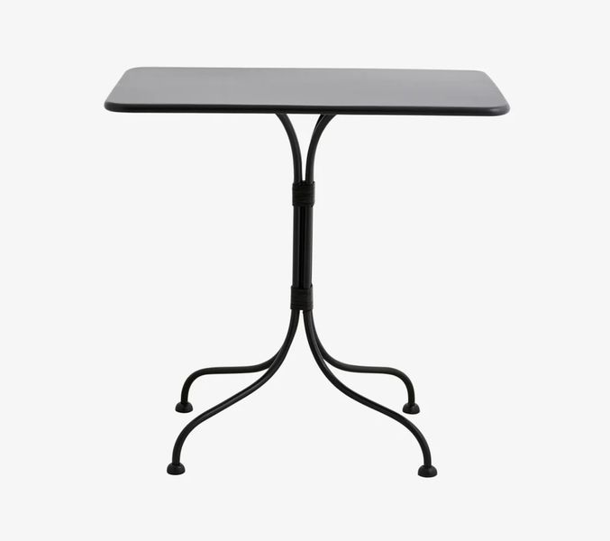 VIO, Gartentisch Metall schwarz Landhausstil