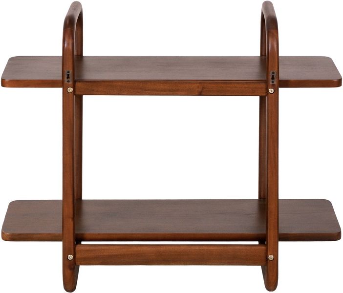 KAMI, Wandregal B 80 cm Holz 2 Fächer