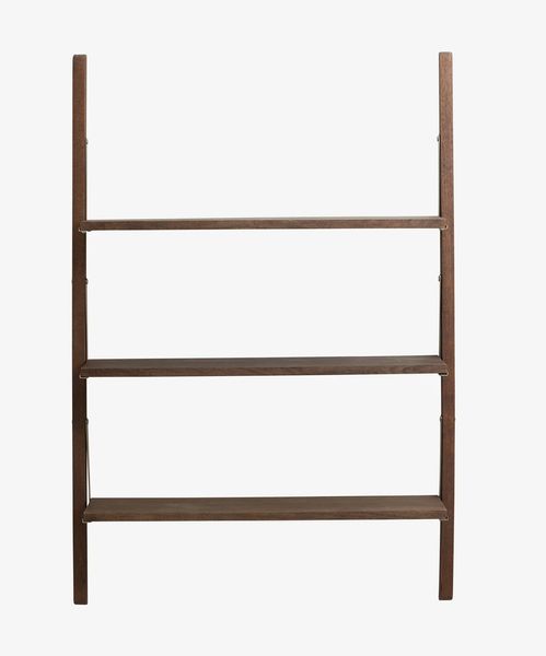 SINA, Wandregal Holz 3 Ablagen verstellbar