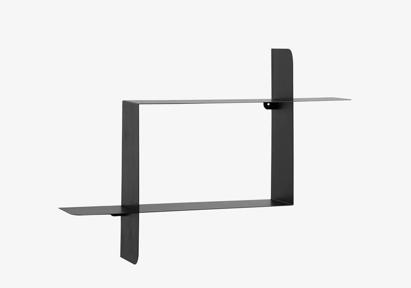 MONA, Wandregal Metall schwarz
