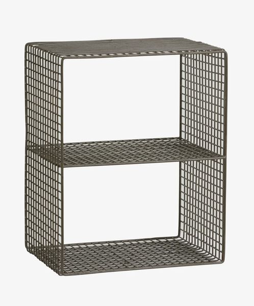 UNO, Wandregal Metall, Wandbox grün & kleines Standregal