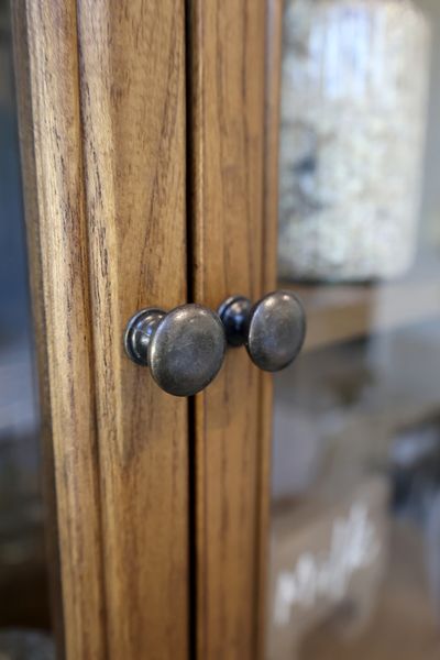 Matz Möbel Holz natur Wandvitrine SISSI, Hängevitrine Landhausstil
