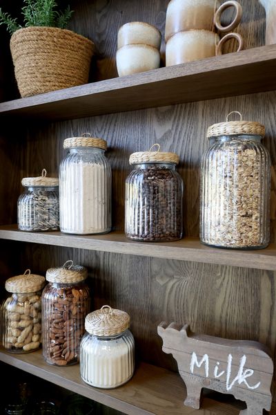 Matz Möbel Holz natur Wandvitrine SISSI, Hängevitrine Landhausstil
