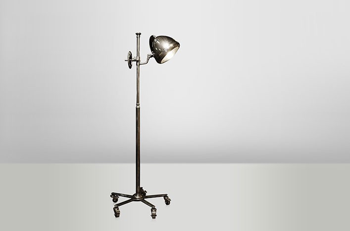 MONZA, Stehlampe Industrie Design Lampen Stehlampe