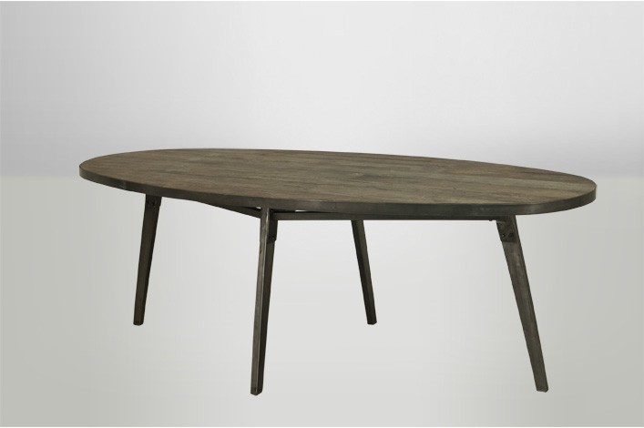Roy, esstisch oval holz metall alle tische esstische Beistelltisch oval