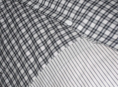 Nora, wendebettwäsche schwarz kariert textil bettwäsche